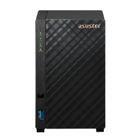 Servidor NAS Asustor AS1102T 8TB - Quad-Core 1.4 Ghz - 1GB RAM - 2.5 Gigabit - Transcodificação 4K - Inclui 2 HDs NAS de 4TB