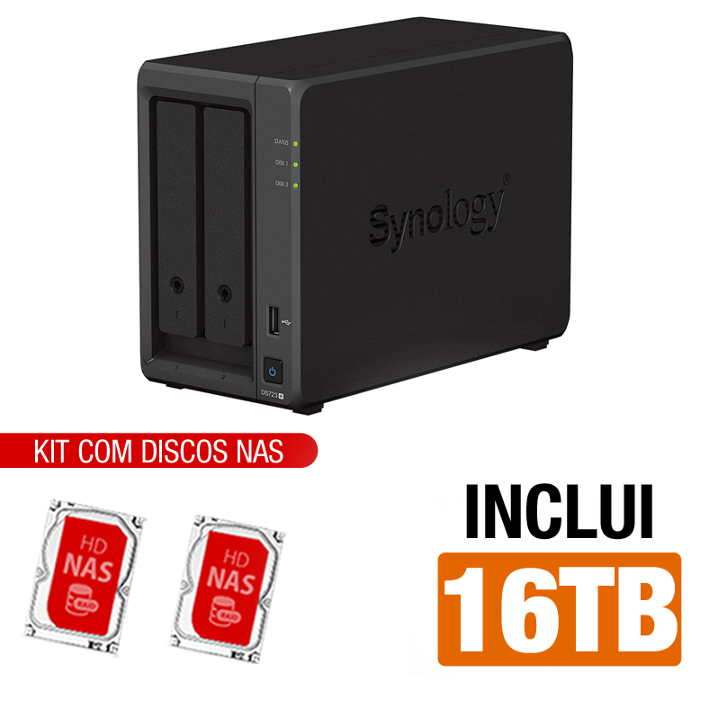 Synology DiskStation DS723+, Du 2 Baies En Ryzen R1600